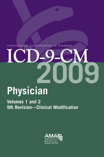 AMA Physician ICD-9-CM 2009, Volumes 1 & 2 - Co... 1603590153 Book Cover