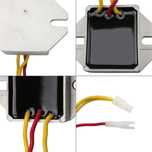 Régulateur tension moto 797375 boîtier alu thermique à 3 broches - 5