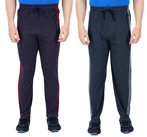 Image of GUIDE Men's Regular Fit Trackpants (Pack of 2)