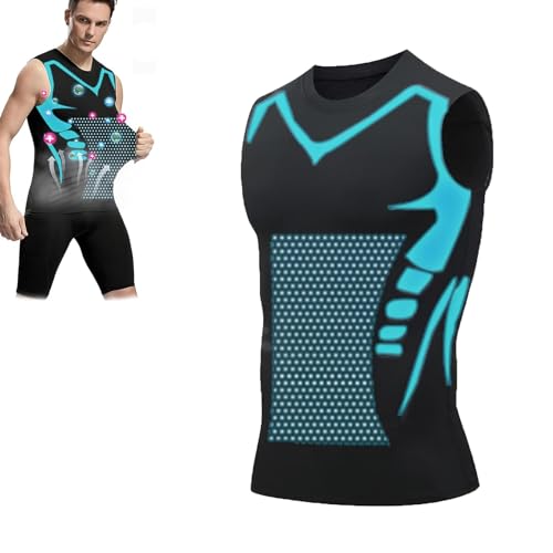 Qiawi Ionic Shaping Vest, 2024 A versão mais recente da camisa de modelagem iônica sem mangas, para