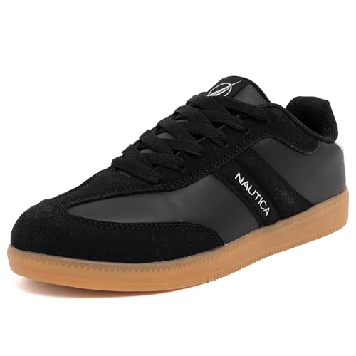 Image of Nautica Womens Fashion Sneaker Classic Casual Shoe with Soft Cushion Comfort and Durable Gum Bottom Outsole - Keota