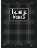 Engineering Notebook: 4x4 Quad Ruled Graph Paper, Grid Notebook For Math, Science Tasks, Graph Paper Composition Notebook