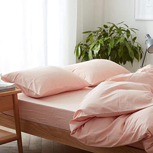 Lowest Price Reliable Bedding 100% Linen Sheets Queen - 3 Pcs Coral Linen European Flax Set 1 Fitted Sheet & 2 Pillowcase Breathable and Durable Soft Wrinkle Free Bedding Set !! Lowest Price Reliable Bedding 100% Linen Sheets Queen - 3 Pcs Coral Linen European Flax Set 1 Fitted Sheet & 2 Pillowcase Breathable and Durable Soft Wrinkle Free Bedding Set !!