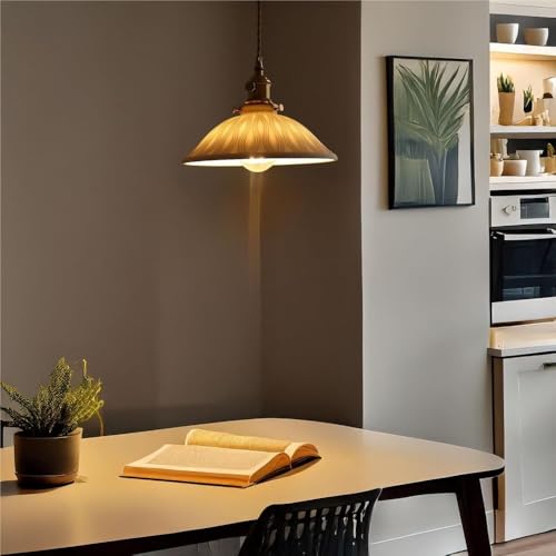 Lámparas de porcelana vintage ideales para iluminar la isla de la cocina moderna 4