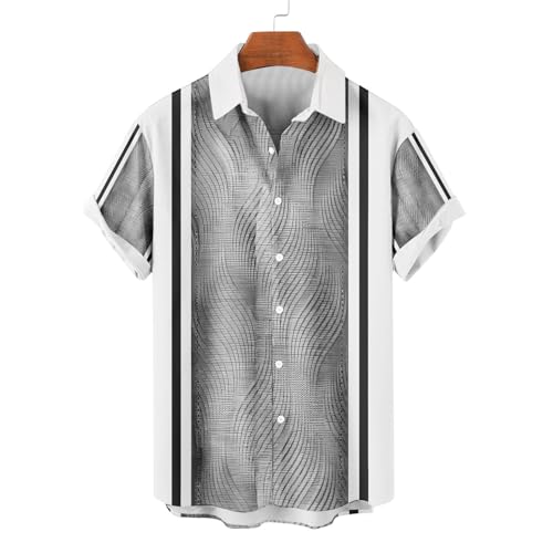 Cuban Guayabera Shirts for Men Short Sleeve Casual Button Down Shirts Summer Vacation Beach Shirt Mexican Tops3