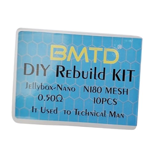 MERISHOPP Store Merishopp DIY Rebuild Kit NI80 Mesh Spiral 0.5ohm - Image 6