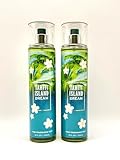 Bath and Body Tahiti Island Dream Fine Fragrance Mist, 8 FL OZ, Set of 2