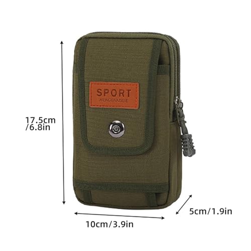 Sac banane d'extérieur unisexe marron avec rangement smartphone - 2