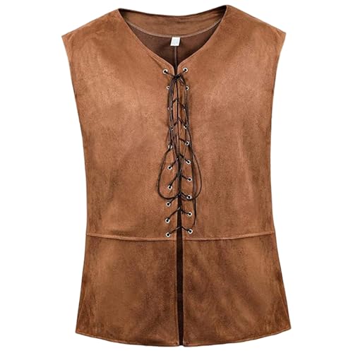 Gilet médiéval pour incarner un pirate viking au festival de cosplay