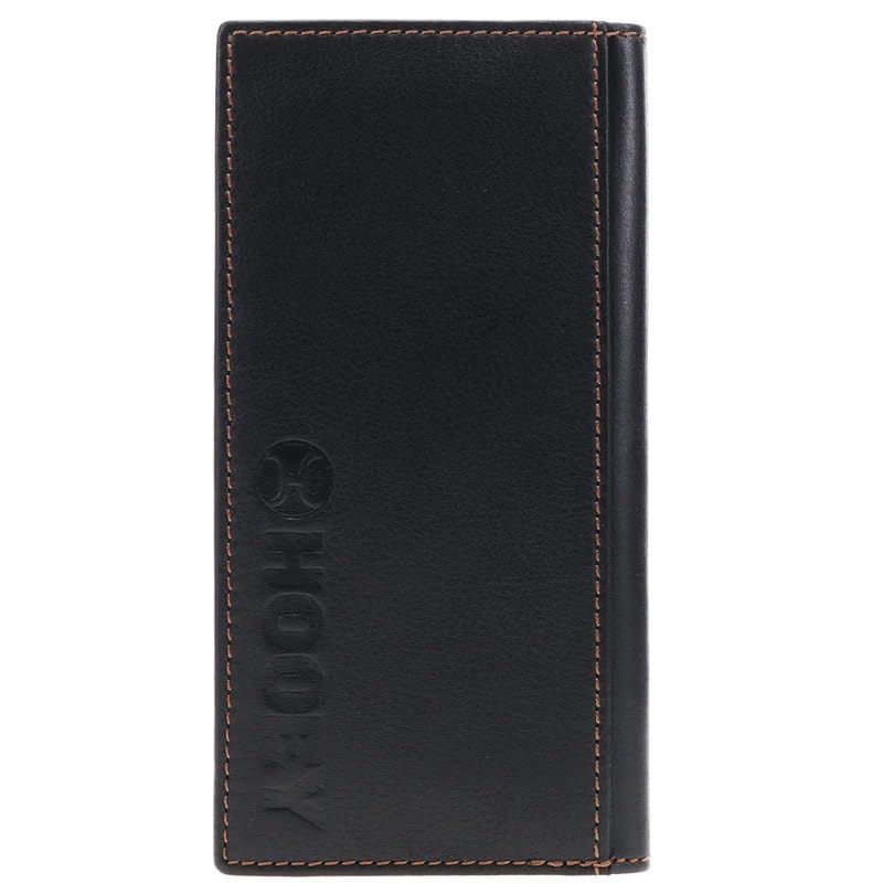 HOOEY Leather Men’s Western Rodeo Wallet (HOG - Black)2