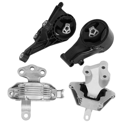 4PCS Engine Motor Mount Set Compatible with Cruze 2011-2015