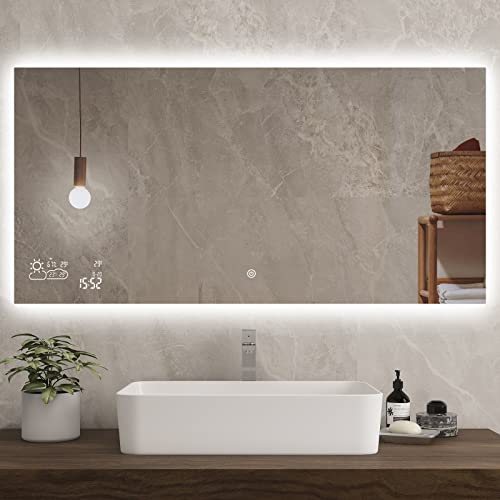 BYECOLD 48x24 Smart Bathroom Mirror
