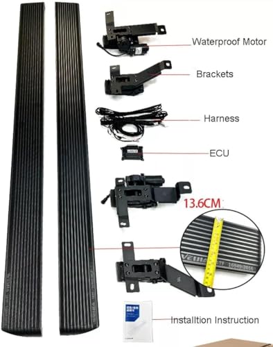 Estribos eléctricos laterales para Lincoln MKX 2015-2018 miniatura 4