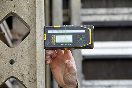 Stanley FatMax Rotary Laser Receiver for Green Laser Large Working Range: Diameter 600 m, Radius 300 m, 2 Accuracy Levels - Image 4