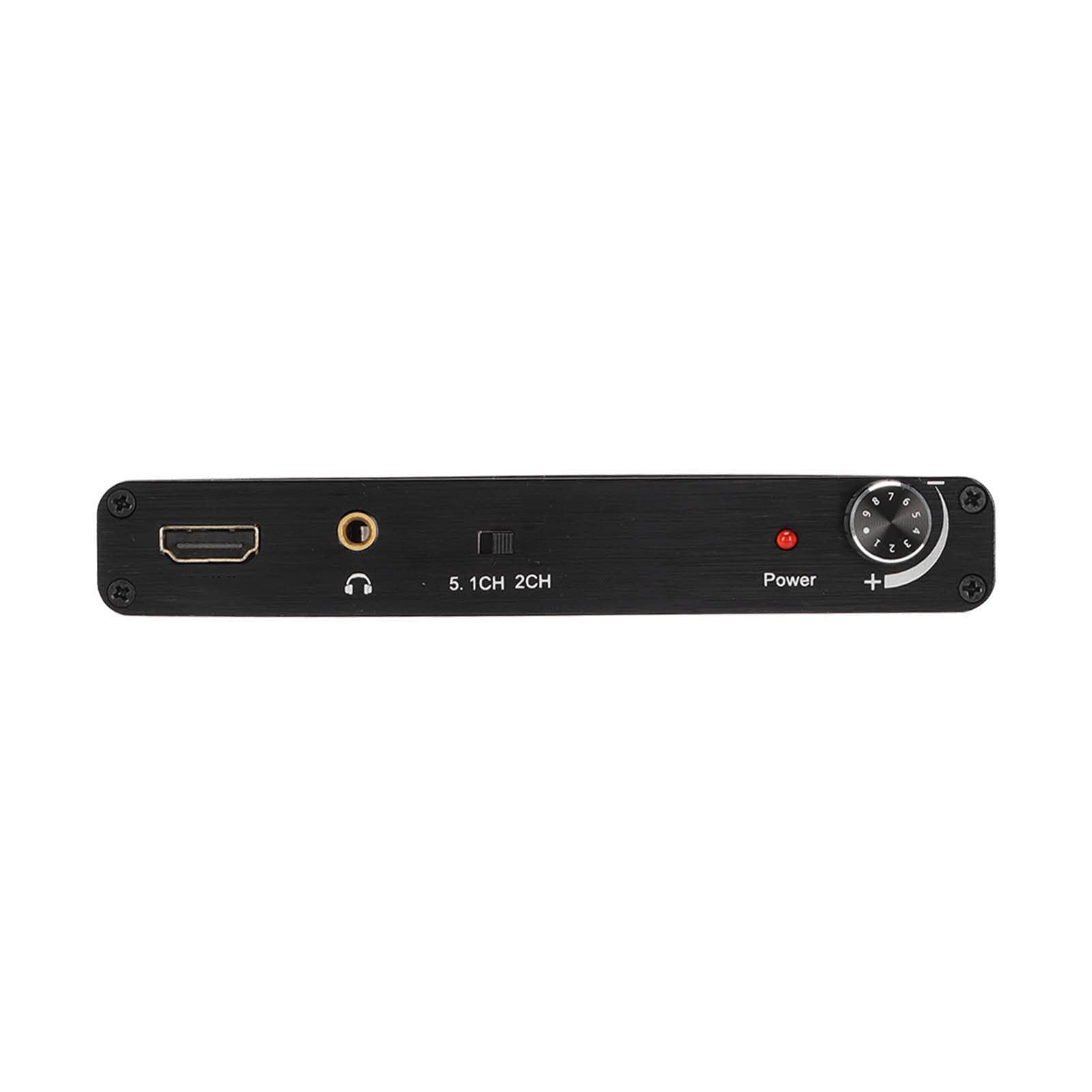 Estrattore audio 4K 3D 5.1CH HD Interfaccia multimediale Convertitore analogico Adattatore in lega di alluminio per 360 HDTV hdmi arc al convertitore audio