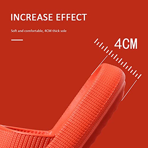 Dames Dikke Platform Slippers, Zomer Strand Zachte Sole Slide Sandalen, Leisure Mannen Dames Binnen Badkamer Antislip… - Image 7