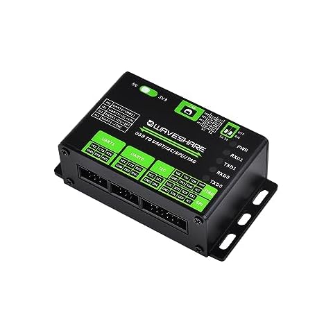 Waveshare USB to UART/I2C/SPI/JTAG Converter, Supports Multiple Interfaces, Compatible with 3.3V and 5V, Multiple Systems Support, Support Linux (Only for Raspberry Pi) Cover
