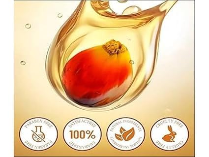 Batana Oil for Hair Growth By Dr Sebi Sourced From Honduras | Promotes Thicker, Shiny, Stronger & Healthy Hair and Hair Fall Control | 100 ml