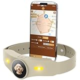 NBSUN GPS Wireless Dog Fence, Smart Portable Electric Dog Fence Collar with Free App, 64-3280ft Adjustable Boundary, Rechargeable IP7 Waterproof, for Small Medium Large Dogs Outdoor Use