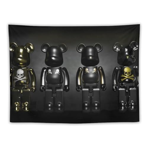 ベアブリックアートパネル Bearbrick画像装飾 暴力熊ポスター タペストリー ウォールアート 印刷 画像 ポスター 壁の絵 壁掛け 壁飾り ホーム装飾30"x40"