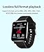 CCHKFEI Reloj MP3 con Bluetooth de 16GB, Reproductor de MP3 Deportivo con...