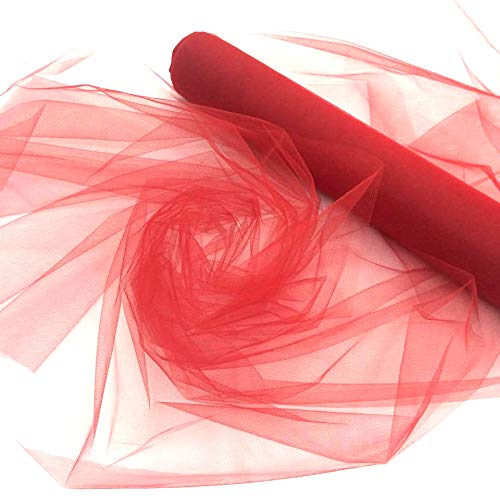 Tecido Tule Vermelho a Metro