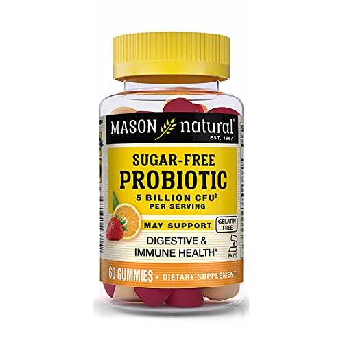 Mason Natural Sugar Free Probiotic Gummies