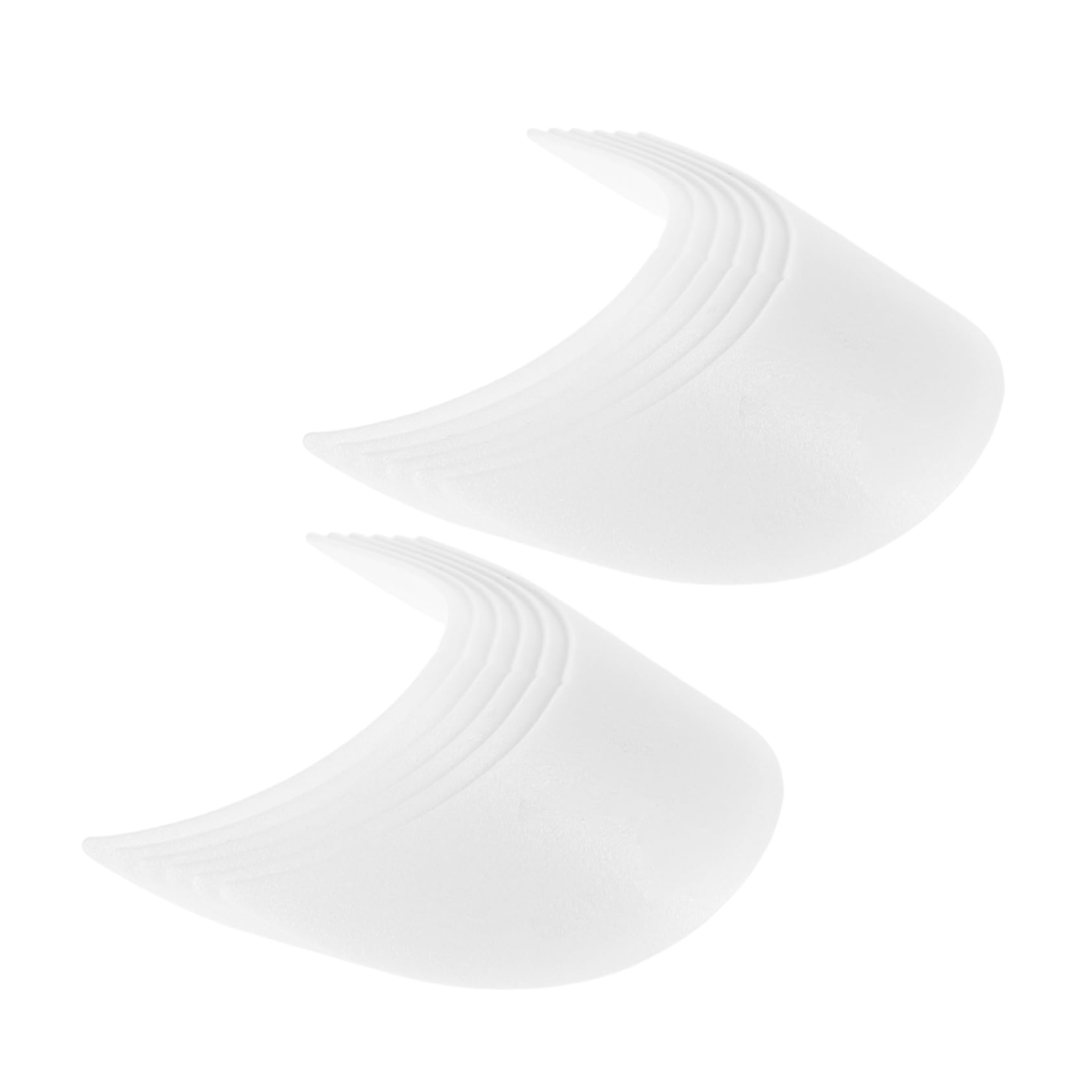 FOMIYES 20piezas Visera De Plástico Para Sombrero De Niño Accesorios De Visera De Insertos De Para Hacer Sombreros De Béisbol