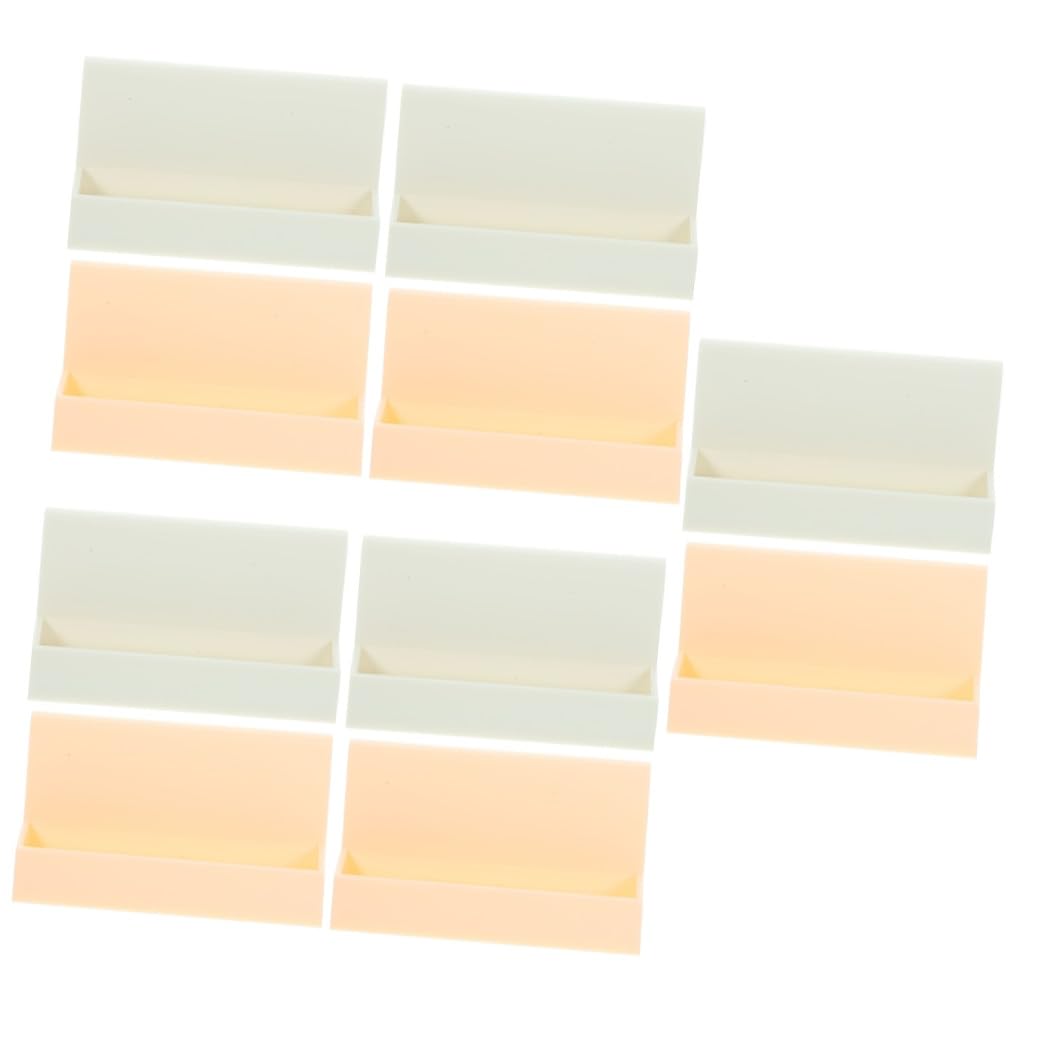 DOITOOL 5 Series Soporte Para Tarjetas De Visita Titular De Tarjeta De Negocios Práctico Y Elegante Y Base Estable Y Resistente 2 Piezas X 5