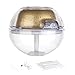 Darringls Umidificatore Ambiente, Diffusore di Aromi,Umidificatore per Aromaterapia ad Ultrasuoni Umidificatori a Nebbia, LED Luce di Cristallo Umidificatore, Silenzioso 500ml