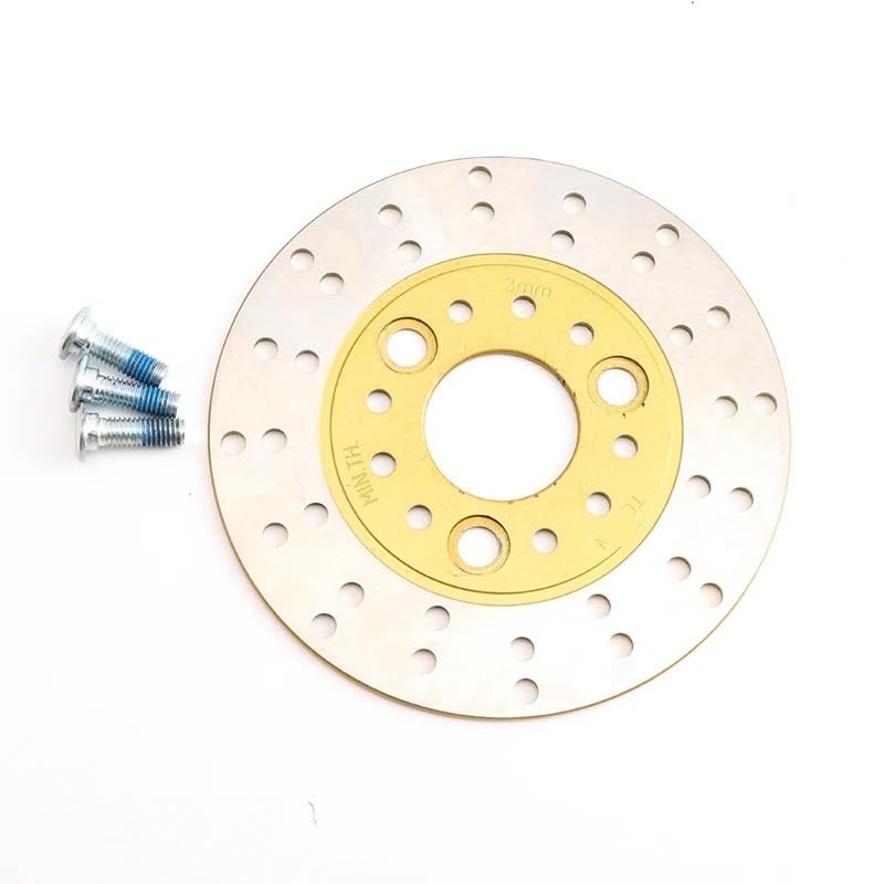 Moto disques frein 155 mm avant arrière pour un freinage stable