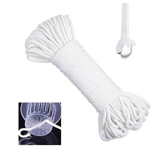 Bevattning bomullsrep, automatisk bevattning bomullsrep, automatisk bevattning bomullsrep, för krukväxter inomhus, afrikansk violetta kruka