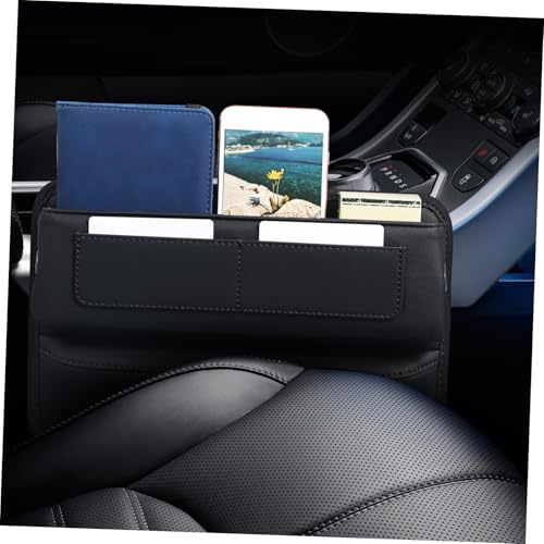 Boîte de rangement siège auto compacte contre la perte de téléphone et clés - 4