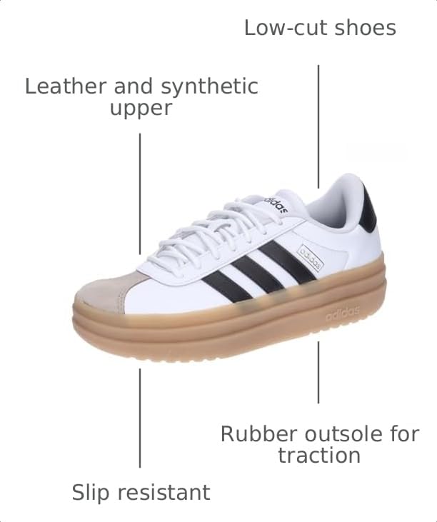 Image of adidas Women's Vl Court Bold Sneaker