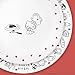 Corelle Vitrelle Hello Kitty 12-PC Dinnerware Set, Service for 3, Triple Layered Glass, Anti-Chip Durable Lightweight Plate and Bowl Set