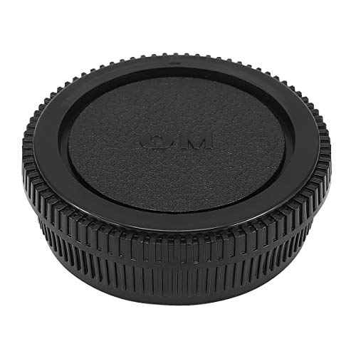 Haoge Camera Body Cap And Rear Lens Cap Cover Kit For Olympus Om Mount Camera Lens #TOP1