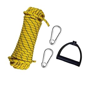 Pocoiau Nylon Wakeboard-Leine mit Karabiner