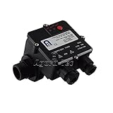 Agora-Tec® Durchflusswächter AT-DW-10 unverkabelt, Pumpen Druckschalter zur Pumpensteuerung für Kreisel-, Tauch- Tiefbrunnenpumpen mit max: Betriebsdruck von 10 bar