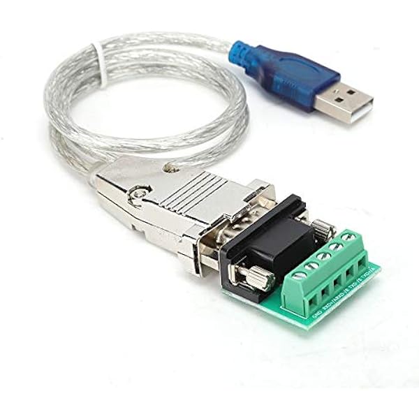 Konwerter Kabla Adaptera USB na RS485 z Chipem o Wysokiej Wytrzymałości Zapewniającym płynną transmisję Danych Odpowiedni do Standardów RS232 RS485 RS422
