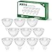 Produktbild Tailcas GU5.3 MR16 Led Lampe, 6000K Kaltweiss Led Lampen, 5W Led Leuchtmittel Äquivalent 35W Halogen, 400Lm Led Glühbirne, 38° Abstrahlwinkel Nicht Dimmbar, AC/DC 12V Flimmerfrei, 10er