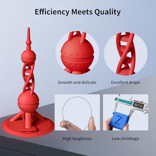 Image of ANYCUBIC High Speed 3D Printer Filament 1.75mm Bundle, 10KG Pearl Black+Bright White+Texture Grey+Bright Red+Dazzling Blue+Classic Green+Vibrant Orange+Vibrant Yellow+Purple Opulence+Strawberry Pink