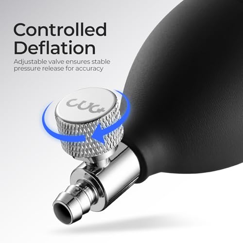 CUG Manual Blood Pressure Cuff - Professional BP Monitor with Case