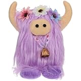 Adorable poupée en peluche : super en peluche, très jolie et drôle, également, bonne décoration de bureau, design adorable et créatif, assure sa popularité et sa praticabilité les gens, jouets figurines de vache