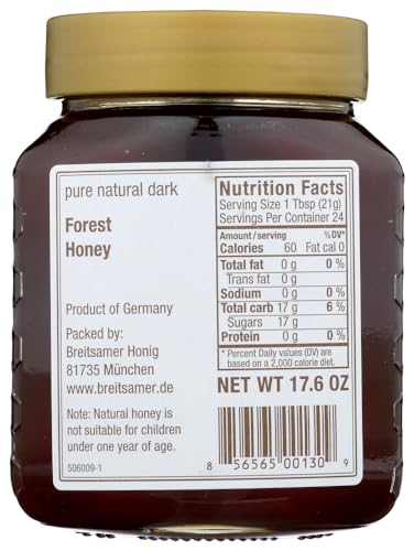 Miel Breitsamer Tangy Forest 500g miniatura 2