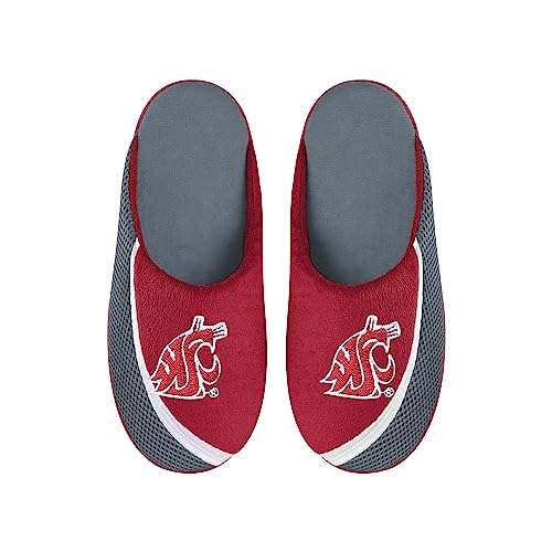 Image of FOCO Men's NCAA 2022 Big Logo Color Edge Slipper