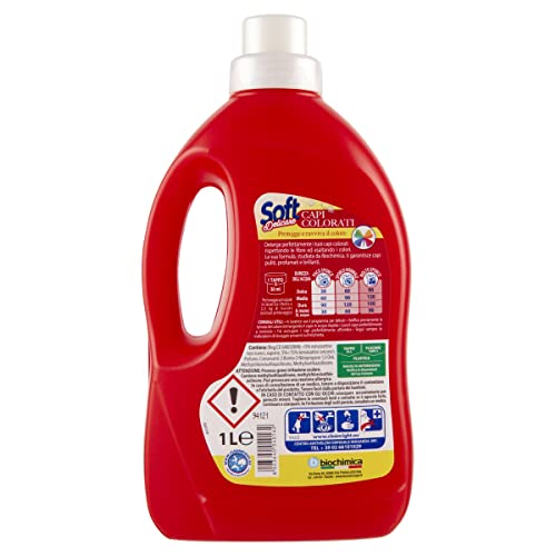 Soft Detersivo Liquido a Mano e per Lavatrice per