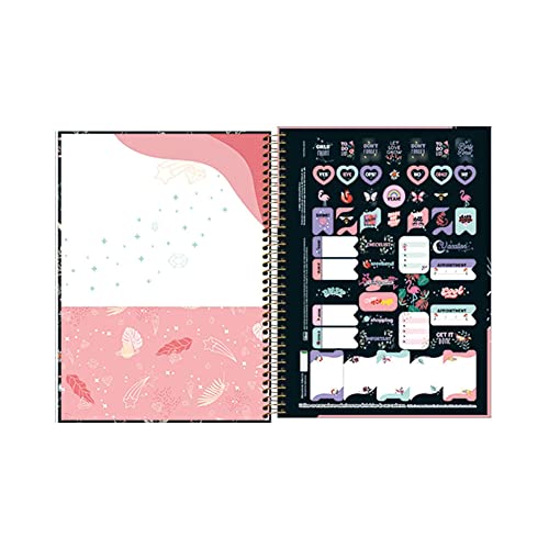 Caderno espiral capa dura universitário 10x1 160 folhas Capricho - Tilibra
