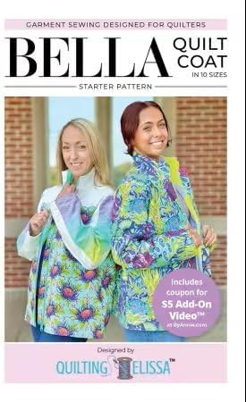 Bella Quilt Coat by Elissa Ziccardi of Quilting Elissa (distributed by ByAnnie.com) - QE101 Pattern