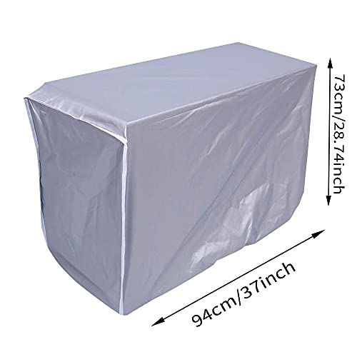 Couvercle de Climatiseur étanche, Couvercle de Protection pour Climatiseur, Couverture de Climatiseur Extérieur, Couverture de Climatiseur, Couverture de Climatiseur Extérieur (L) - Image 3