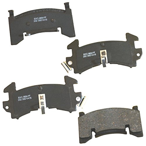 Image of Bendix Premium SBC202 Ceramic Front Brake Pads for Chevrolet S10 1999-1998